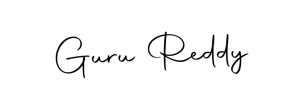 if you are searching for the best signature style for your name Guru Reddy. so please give up your signature search. here we have designed multiple signature styles  using Autography-DOLnW. Guru Reddy signature style 10 images and pictures png