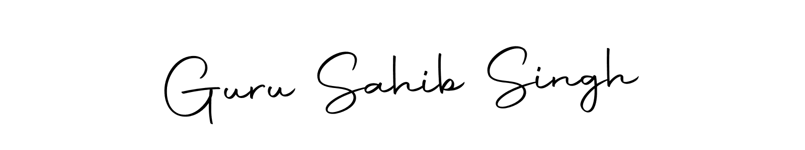 How to make Guru Sahib Singh name signature. Use Autography-DOLnW style for creating short signs online. This is the latest handwritten sign. Guru Sahib Singh signature style 10 images and pictures png