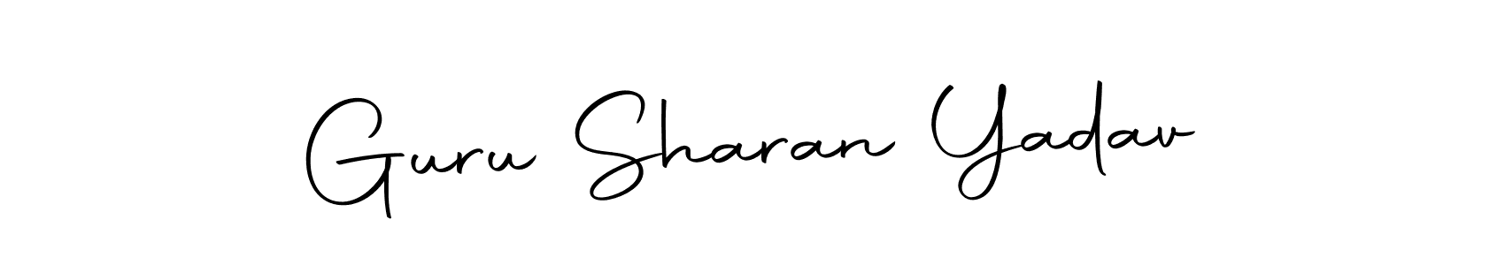 Guru Sharan Yadav stylish signature style. Best Handwritten Sign (Autography-DOLnW) for my name. Handwritten Signature Collection Ideas for my name Guru Sharan Yadav. Guru Sharan Yadav signature style 10 images and pictures png