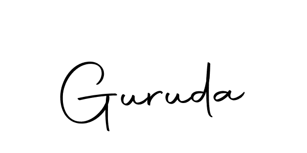 Make a beautiful signature design for name Guruda. Use this online signature maker to create a handwritten signature for free. Guruda signature style 10 images and pictures png