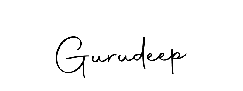 How to make Gurudeep signature? Autography-DOLnW is a professional autograph style. Create handwritten signature for Gurudeep name. Gurudeep signature style 10 images and pictures png