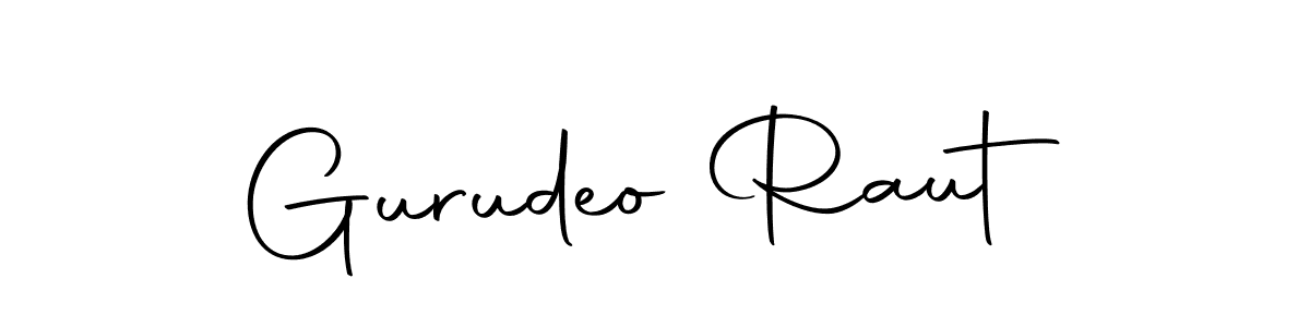 Also we have Gurudeo Raut name is the best signature style. Create professional handwritten signature collection using Autography-DOLnW autograph style. Gurudeo Raut signature style 10 images and pictures png