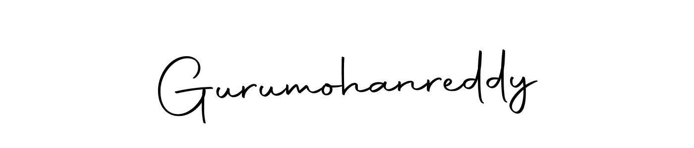Here are the top 10 professional signature styles for the name Gurumohanreddy. These are the best autograph styles you can use for your name. Gurumohanreddy signature style 10 images and pictures png