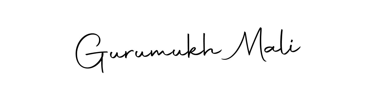 Also we have Gurumukh Mali name is the best signature style. Create professional handwritten signature collection using Autography-DOLnW autograph style. Gurumukh Mali signature style 10 images and pictures png