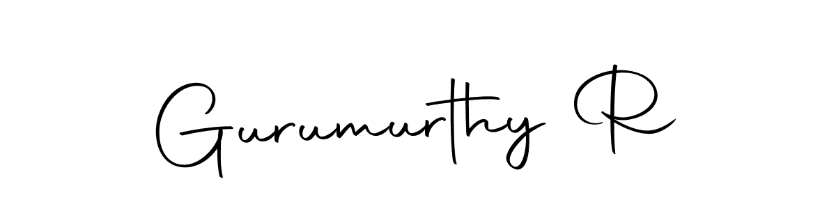 You can use this online signature creator to create a handwritten signature for the name Gurumurthy R. This is the best online autograph maker. Gurumurthy R signature style 10 images and pictures png