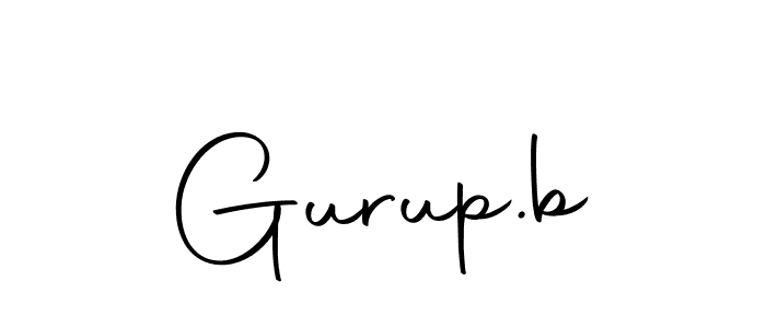 Here are the top 10 professional signature styles for the name Gurup.b. These are the best autograph styles you can use for your name. Gurup.b signature style 10 images and pictures png