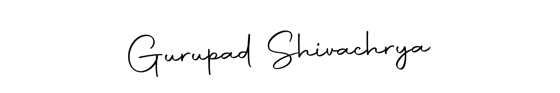 Gurupad Shivachrya stylish signature style. Best Handwritten Sign (Autography-DOLnW) for my name. Handwritten Signature Collection Ideas for my name Gurupad Shivachrya. Gurupad Shivachrya signature style 10 images and pictures png