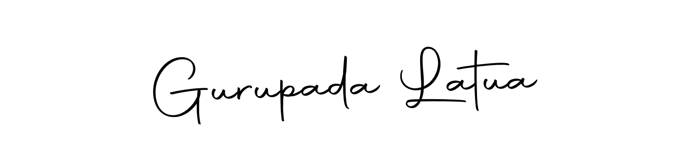 Once you've used our free online signature maker to create your best signature Autography-DOLnW style, it's time to enjoy all of the benefits that Gurupada Latua name signing documents. Gurupada Latua signature style 10 images and pictures png