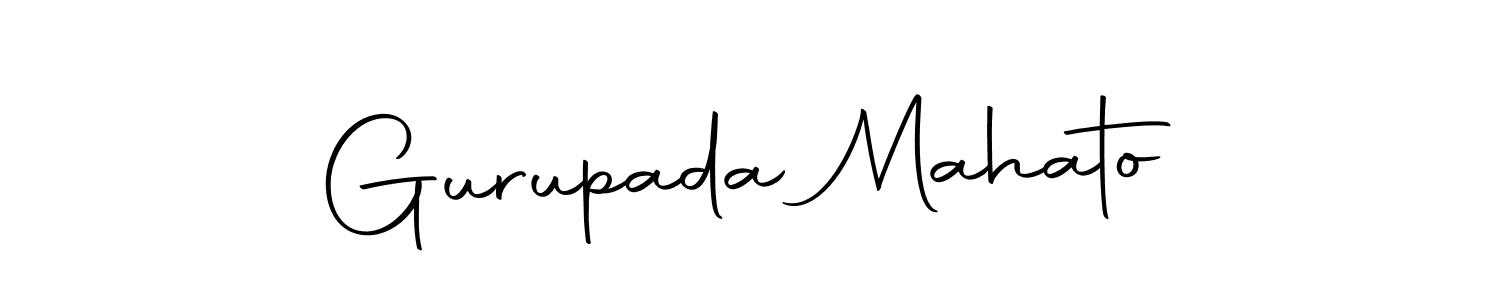 Create a beautiful signature design for name Gurupada Mahato. With this signature (Autography-DOLnW) fonts, you can make a handwritten signature for free. Gurupada Mahato signature style 10 images and pictures png