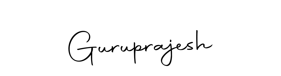 Here are the top 10 professional signature styles for the name Guruprajesh. These are the best autograph styles you can use for your name. Guruprajesh signature style 10 images and pictures png