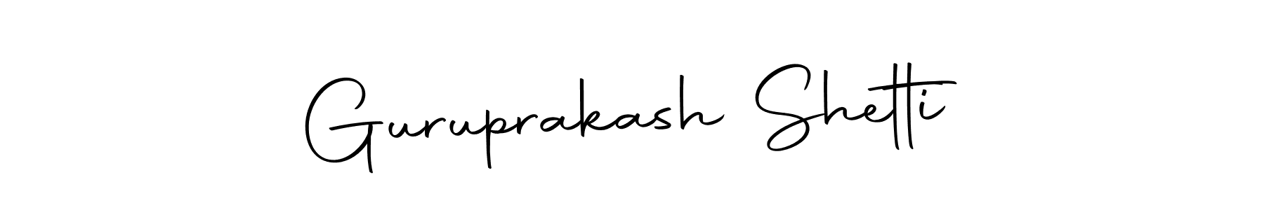 Make a short Guruprakash Shetti signature style. Manage your documents anywhere anytime using Autography-DOLnW. Create and add eSignatures, submit forms, share and send files easily. Guruprakash Shetti signature style 10 images and pictures png