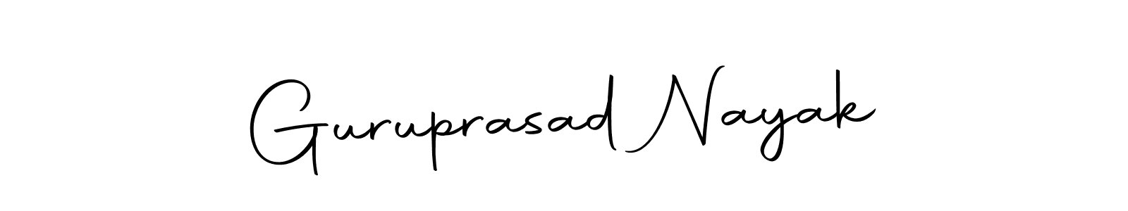 You can use this online signature creator to create a handwritten signature for the name Guruprasad Nayak. This is the best online autograph maker. Guruprasad Nayak signature style 10 images and pictures png