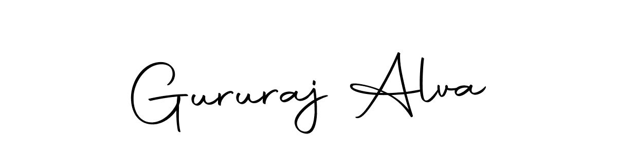 It looks lik you need a new signature style for name Gururaj Alva. Design unique handwritten (Autography-DOLnW) signature with our free signature maker in just a few clicks. Gururaj Alva signature style 10 images and pictures png