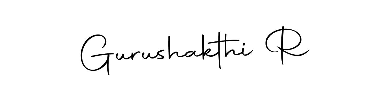 How to Draw Gurushakthi R signature style? Autography-DOLnW is a latest design signature styles for name Gurushakthi R. Gurushakthi R signature style 10 images and pictures png