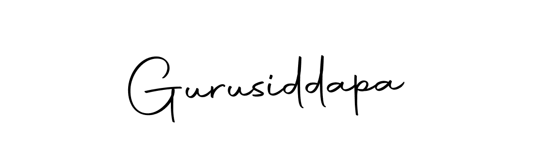 How to make Gurusiddapa name signature. Use Autography-DOLnW style for creating short signs online. This is the latest handwritten sign. Gurusiddapa signature style 10 images and pictures png