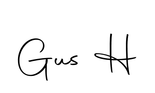 It looks lik you need a new signature style for name Gus H. Design unique handwritten (Autography-DOLnW) signature with our free signature maker in just a few clicks. Gus H signature style 10 images and pictures png