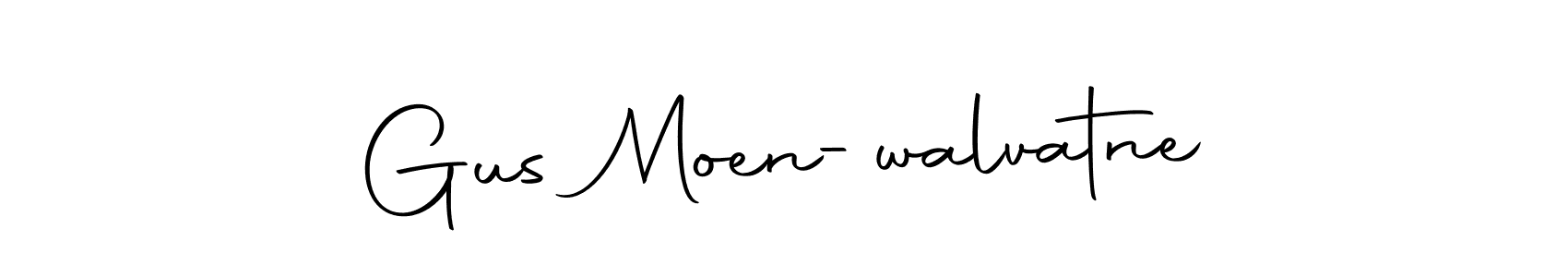 Create a beautiful signature design for name Gus Moen-walvatne. With this signature (Autography-DOLnW) fonts, you can make a handwritten signature for free. Gus Moen-walvatne signature style 10 images and pictures png