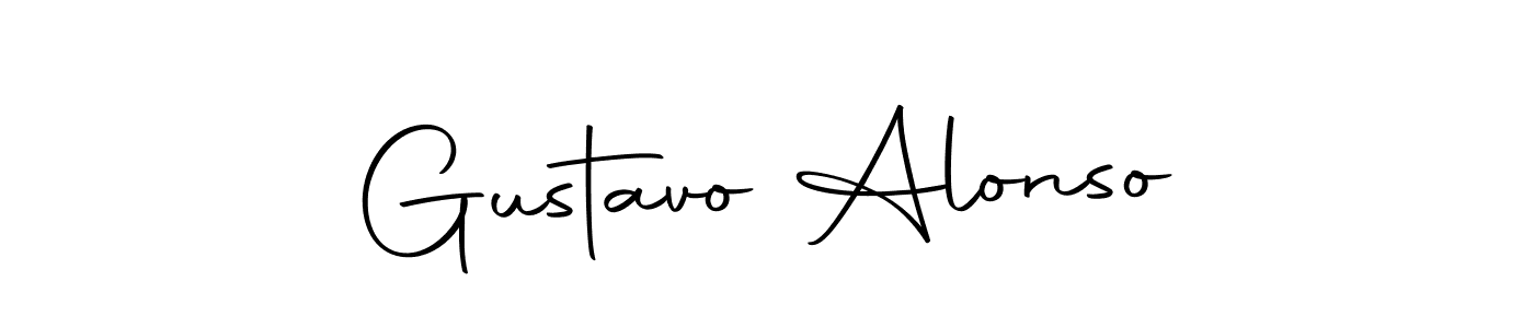 You should practise on your own different ways (Autography-DOLnW) to write your name (Gustavo Alonso) in signature. don't let someone else do it for you. Gustavo Alonso signature style 10 images and pictures png