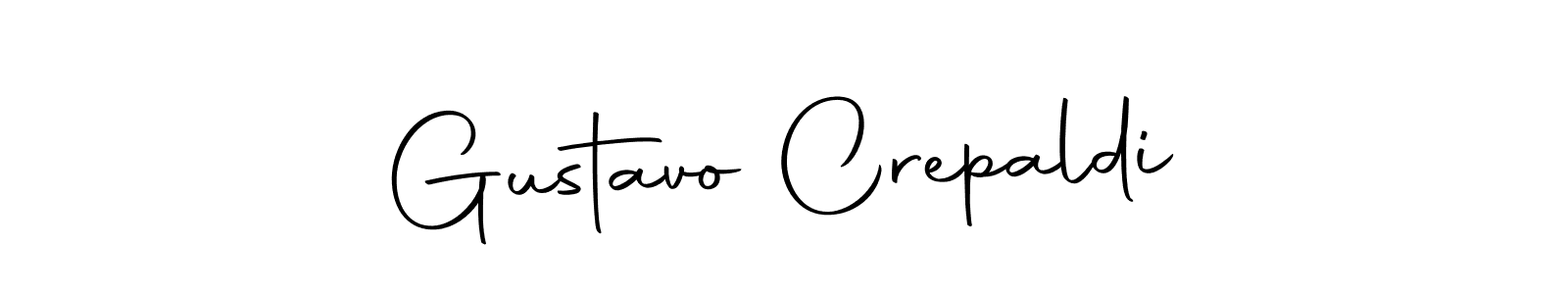 How to make Gustavo Crepaldi signature? Autography-DOLnW is a professional autograph style. Create handwritten signature for Gustavo Crepaldi name. Gustavo Crepaldi signature style 10 images and pictures png