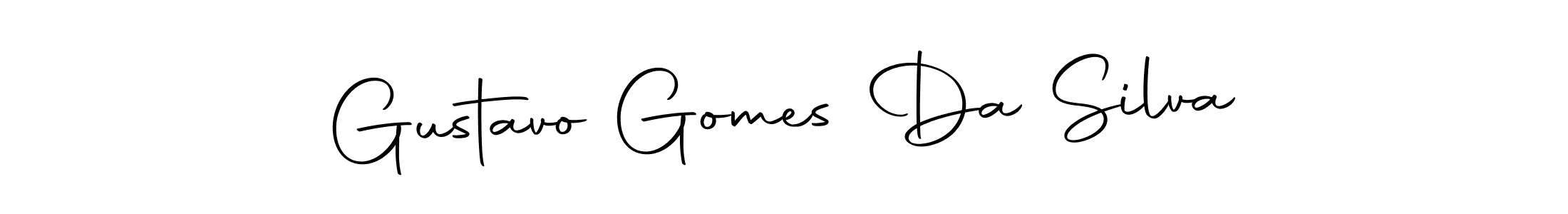 Similarly Autography-DOLnW is the best handwritten signature design. Signature creator online .You can use it as an online autograph creator for name Gustavo Gomes Da Silva. Gustavo Gomes Da Silva signature style 10 images and pictures png