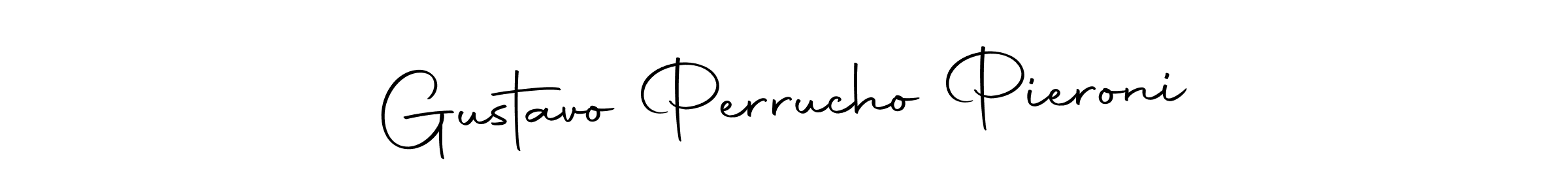 This is the best signature style for the Gustavo Perrucho Pieroni name. Also you like these signature font (Autography-DOLnW). Mix name signature. Gustavo Perrucho Pieroni signature style 10 images and pictures png