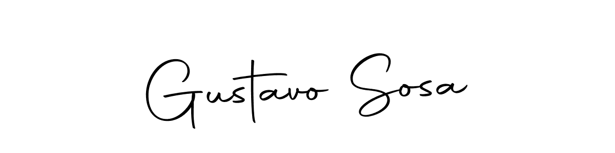 Make a short Gustavo Sosa signature style. Manage your documents anywhere anytime using Autography-DOLnW. Create and add eSignatures, submit forms, share and send files easily. Gustavo Sosa signature style 10 images and pictures png