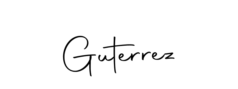 Make a beautiful signature design for name Guterrez. Use this online signature maker to create a handwritten signature for free. Guterrez signature style 10 images and pictures png