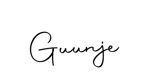 It looks lik you need a new signature style for name Guunje. Design unique handwritten (Autography-DOLnW) signature with our free signature maker in just a few clicks. Guunje signature style 10 images and pictures png