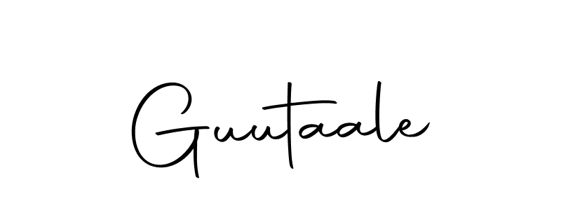 Create a beautiful signature design for name Guutaale. With this signature (Autography-DOLnW) fonts, you can make a handwritten signature for free. Guutaale signature style 10 images and pictures png