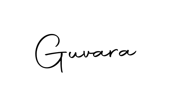 How to make Guvara name signature. Use Autography-DOLnW style for creating short signs online. This is the latest handwritten sign. Guvara signature style 10 images and pictures png