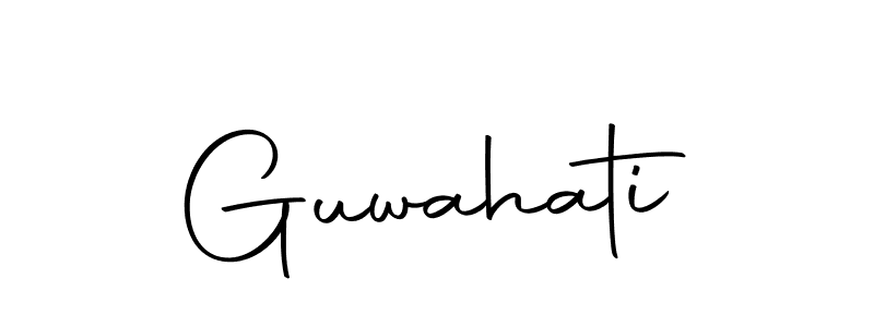 You should practise on your own different ways (Autography-DOLnW) to write your name (Guwahati) in signature. don't let someone else do it for you. Guwahati signature style 10 images and pictures png