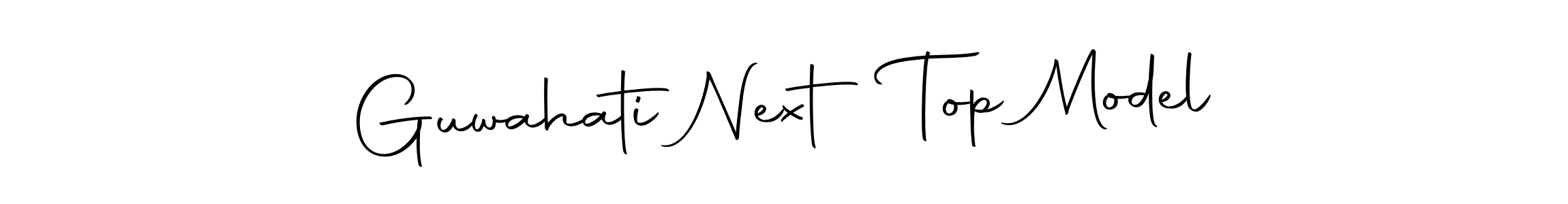 Make a beautiful signature design for name Guwahati Next Top Model. With this signature (Autography-DOLnW) style, you can create a handwritten signature for free. Guwahati Next Top Model signature style 10 images and pictures png