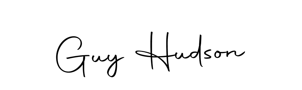 Design your own signature with our free online signature maker. With this signature software, you can create a handwritten (Autography-DOLnW) signature for name Guy Hudson. Guy Hudson signature style 10 images and pictures png