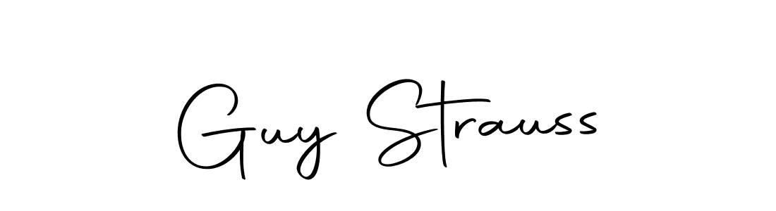 Use a signature maker to create a handwritten signature online. With this signature software, you can design (Autography-DOLnW) your own signature for name Guy Strauss. Guy Strauss signature style 10 images and pictures png