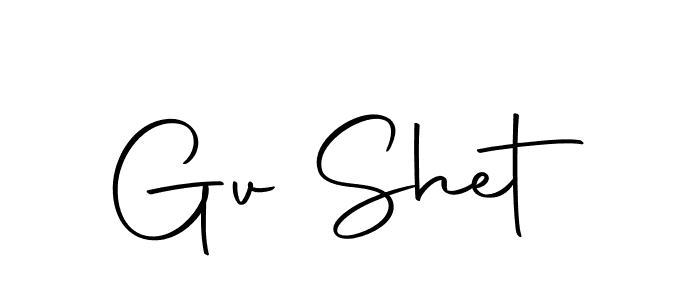 Similarly Autography-DOLnW is the best handwritten signature design. Signature creator online .You can use it as an online autograph creator for name Gv Shet. Gv Shet signature style 10 images and pictures png