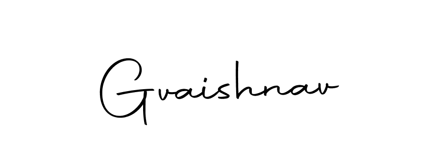 if you are searching for the best signature style for your name Gvaishnav. so please give up your signature search. here we have designed multiple signature styles  using Autography-DOLnW. Gvaishnav signature style 10 images and pictures png