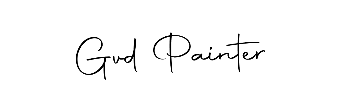 Gvd Painter stylish signature style. Best Handwritten Sign (Autography-DOLnW) for my name. Handwritten Signature Collection Ideas for my name Gvd Painter. Gvd Painter signature style 10 images and pictures png