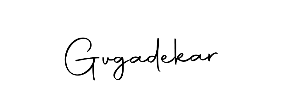 You can use this online signature creator to create a handwritten signature for the name Gvgadekar. This is the best online autograph maker. Gvgadekar signature style 10 images and pictures png