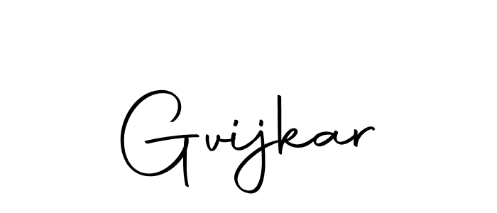 You can use this online signature creator to create a handwritten signature for the name Gvijkar. This is the best online autograph maker. Gvijkar signature style 10 images and pictures png