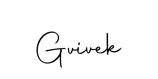 Similarly Autography-DOLnW is the best handwritten signature design. Signature creator online .You can use it as an online autograph creator for name Gvivek. Gvivek signature style 10 images and pictures png