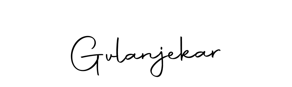 The best way (Autography-DOLnW) to make a short signature is to pick only two or three words in your name. The name Gvlanjekar include a total of six letters. For converting this name. Gvlanjekar signature style 10 images and pictures png