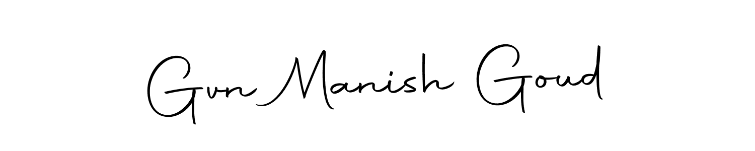 Make a short Gvn Manish Goud signature style. Manage your documents anywhere anytime using Autography-DOLnW. Create and add eSignatures, submit forms, share and send files easily. Gvn Manish Goud signature style 10 images and pictures png