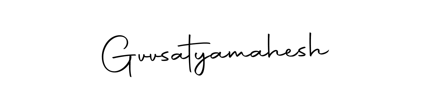How to make Gvvsatyamahesh name signature. Use Autography-DOLnW style for creating short signs online. This is the latest handwritten sign. Gvvsatyamahesh signature style 10 images and pictures png