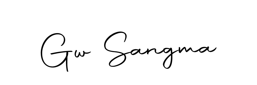 Also we have Gw Sangma name is the best signature style. Create professional handwritten signature collection using Autography-DOLnW autograph style. Gw Sangma signature style 10 images and pictures png