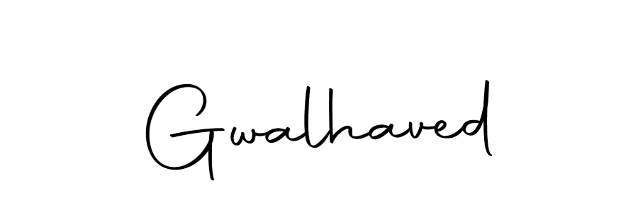 Use a signature maker to create a handwritten signature online. With this signature software, you can design (Autography-DOLnW) your own signature for name Gwalhaved. Gwalhaved signature style 10 images and pictures png