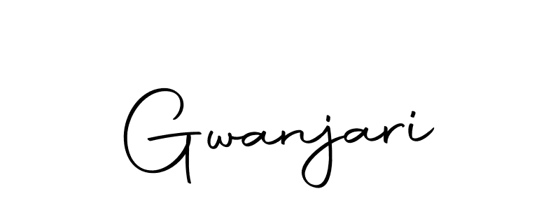 Also we have Gwanjari name is the best signature style. Create professional handwritten signature collection using Autography-DOLnW autograph style. Gwanjari signature style 10 images and pictures png