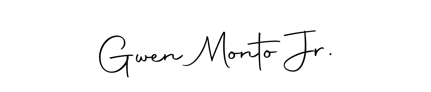 Similarly Autography-DOLnW is the best handwritten signature design. Signature creator online .You can use it as an online autograph creator for name Gwen Monto Jr.. Gwen Monto Jr. signature style 10 images and pictures png