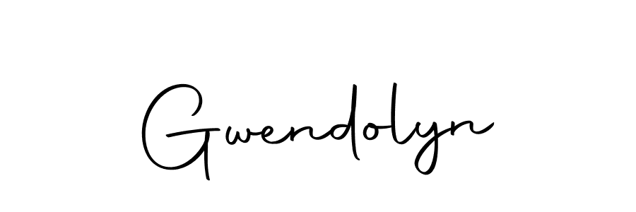 Also we have Gwendolyn name is the best signature style. Create professional handwritten signature collection using Autography-DOLnW autograph style. Gwendolyn signature style 10 images and pictures png