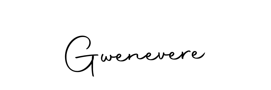 Create a beautiful signature design for name Gwenevere. With this signature (Autography-DOLnW) fonts, you can make a handwritten signature for free. Gwenevere signature style 10 images and pictures png