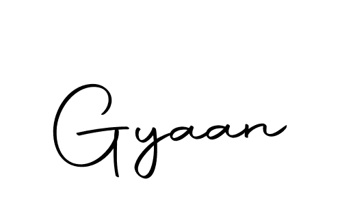 Use a signature maker to create a handwritten signature online. With this signature software, you can design (Autography-DOLnW) your own signature for name Gyaan. Gyaan signature style 10 images and pictures png